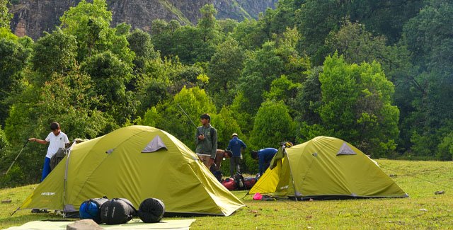 camping